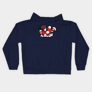 Flamenco art Kids Hoodie